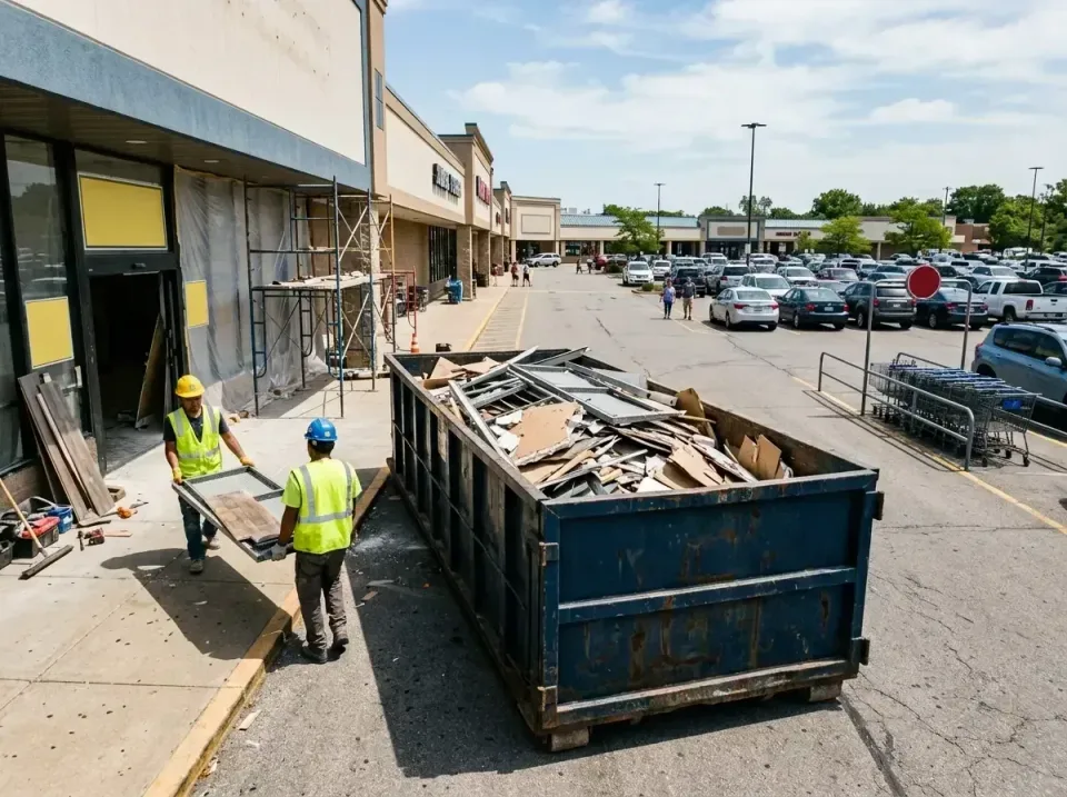 retail-store-renovation-debris-003 — frequently asked questions, Roll-off Dumpster Rentals in White Knoll, SC